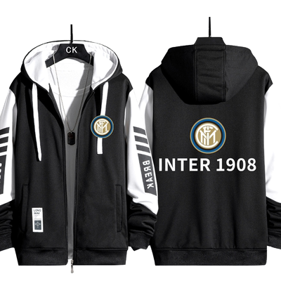 连帽秋冬开衫卫衣外套