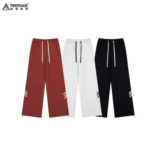 FreeRage/自由表现 Демисезонные ретро спортивные штаны для отдыха, на шнурках