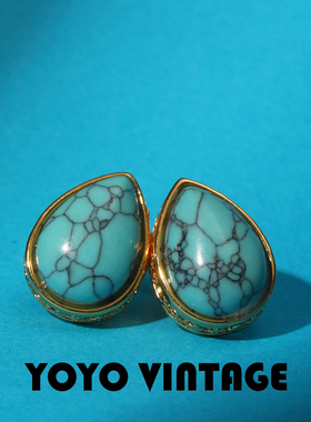 冽兮轻奢简约百搭中古vintage女款个性夏日大耳钉耳饰欧美复古风