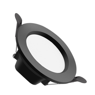 黑色led筒灯5w9w12w18瓦射灯美式天花灯嵌入式4寸开孔7.5 12公分