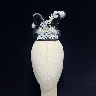 古典舞蹈儿童剧目捣药仙飞天玉兔敦煌舞蹈古风艺考舞台演出头饰