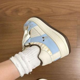 年秋款 2025季 超火底板鞋 子女鞋 厚小白鞋 面百搭轻便新学生包鞋 女款