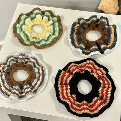 手工diy钩针编织毛线mu风