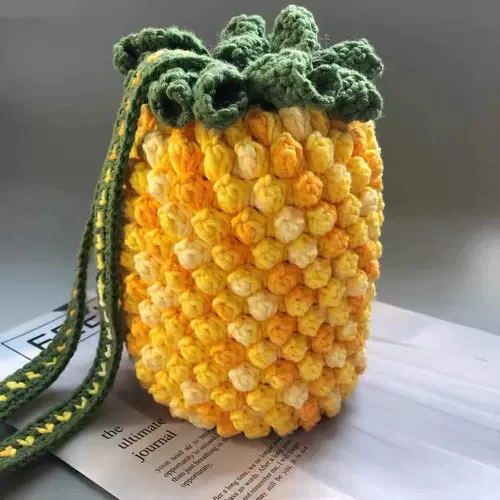 Плетеный крючок для вязания ручной работы, небольшая сумка, набор материалов, ремешок для сумки, «сделай сам»