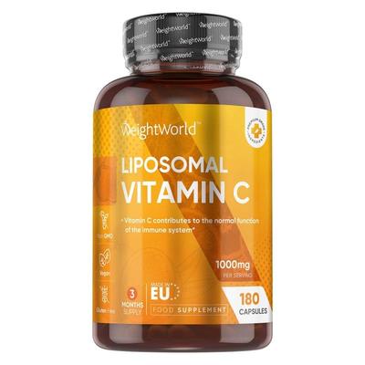 德国Weightworld维生素c片维c成人1000mg天然维他命vc生物类黄酮