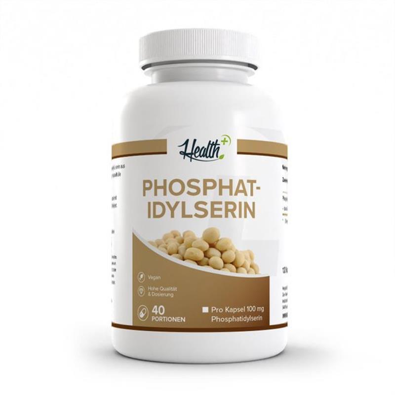 德国Health+ PS磷脂酰丝氨酸100mg记忆注意专注力大脑认知120粒