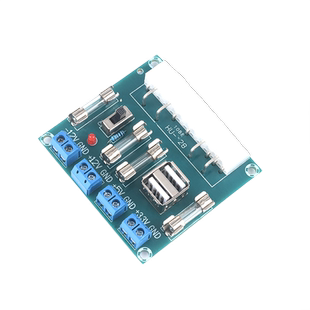 HU-M28 台式机箱电脑电源 ATX转接板取电板模块供出电输出接线柱