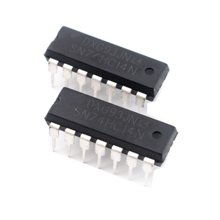 全新SN74HC14N 直插逻辑芯片 六施密特触发非门 DIP-14