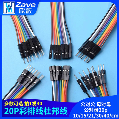 20p彩排线连接线杜邦线