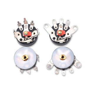 音量电位器收音机电位器 直脚 弯脚带开关B50K RV12MM B103 B10K