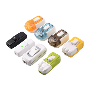 家用床头开关大功率电源手捏船型按压按钮LED节能灯风扇中途单控