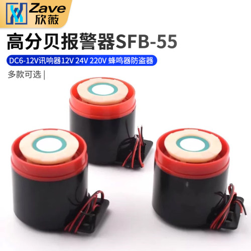 高分贝报警器SFB-55DC6-12V