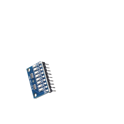 3.3V/5V8位蓝色/红色共阳极