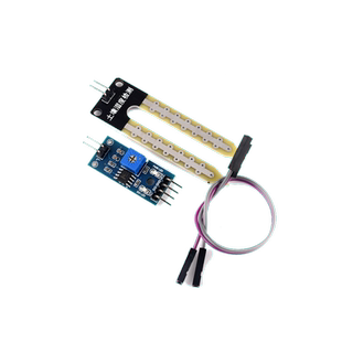 土壤湿度传感器 土壤湿度计检测模块 自动浇水智能小车套件