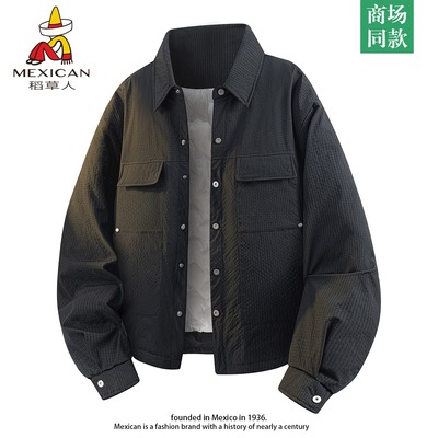 稻草人官方正品工装风立