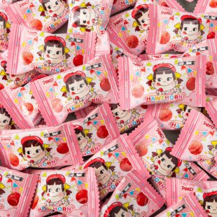 不二家山楂球结婚婚庆散装 喜糖宝宝生日满月伴手糖果儿童解馋零食