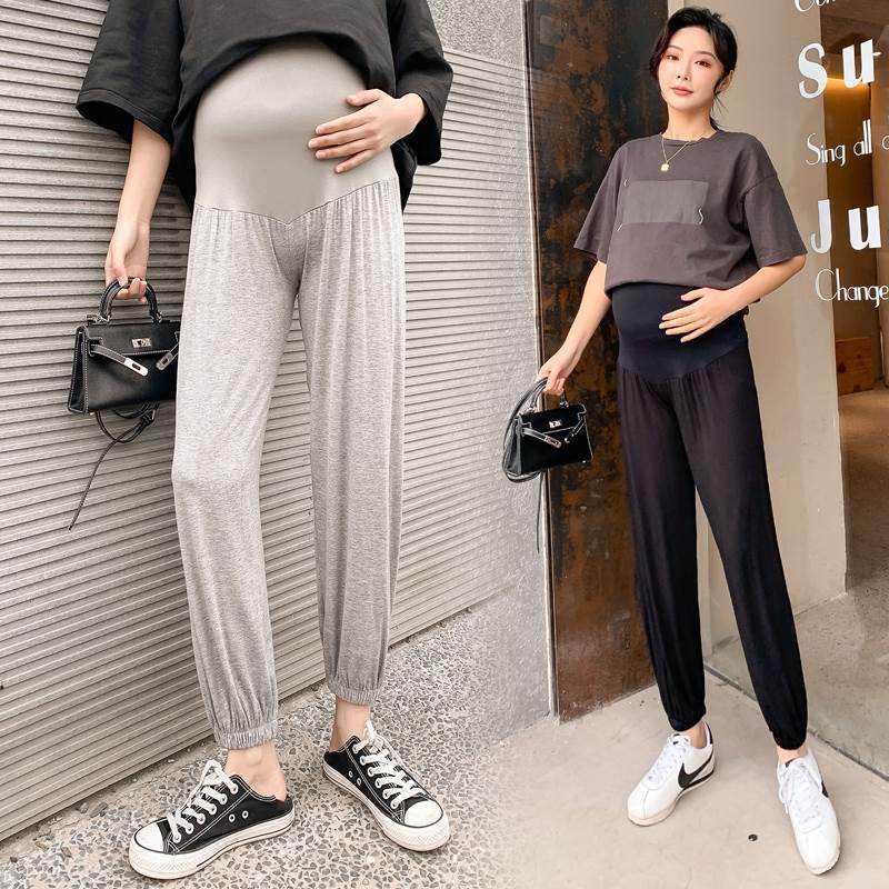 大码妇睡裤夏薄款莫代孕尔可调节长裤家居裤托腹显瘦打底裤200斤,孕妇装/孕产妇用品/营养,孕妇打底裤,淘宝优惠券,粉丝福利购,淘宝优惠卷