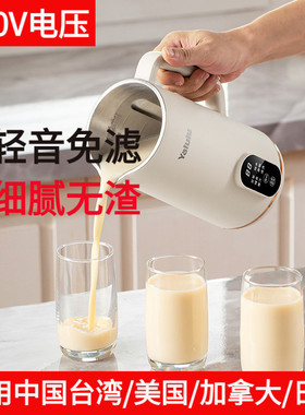 110v伏豆浆机出口小家电中国台湾
