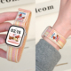 腊肠狗回环 适用applewatch尼龙魔术贴表带苹果手表ultra官方同款 男女iwatchS11 SE运动编织表带