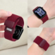 超舒适 适用苹果手表S11平纹尼龙表带applewatch编织磁吸扣创意iwatch10 7男女ultra运动弹力回环腕带