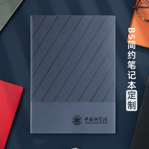 写翌新款软皮B5笔记本子定做刻字简约笔记本日记本办公皮面本子工作会议记录本定制高颜值商务记事本可印logo