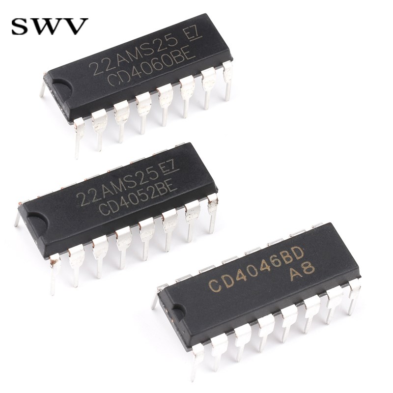 CD4044 4046 4049 4050 4051 4052 4053 4060BE芯片直插贴片IC