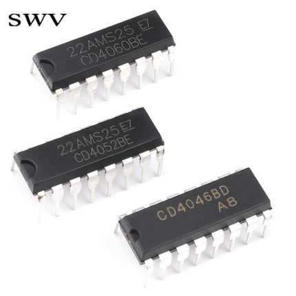 CD4044 4046 4049 4050 4051 4052 4053 4060BE芯片直插贴片IC