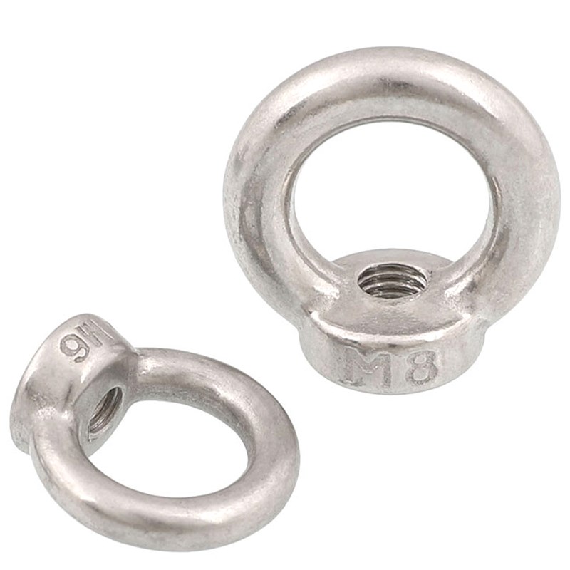 正宗 316不锈钢吊环螺母/吊母/环型螺帽 M6DM8M10M12M16M20M24M30