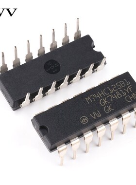 SN74HC107 125 126 132N 574N集成电路IC芯片 74HC 直插DIP-14