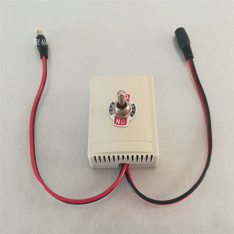 电动推杆直流电机手动控制器3档位开关带电源输入220v输出12v24v