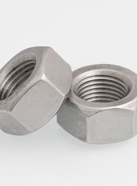 304/b316L不锈钢细牙六角螺母螺丝帽幼牙M4M5M6M8M10-M52*1*1.5*2