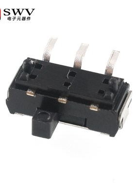 SK19 G2带柱拨动开关2档3脚 横柄式拨动开关小型电源开关 10只