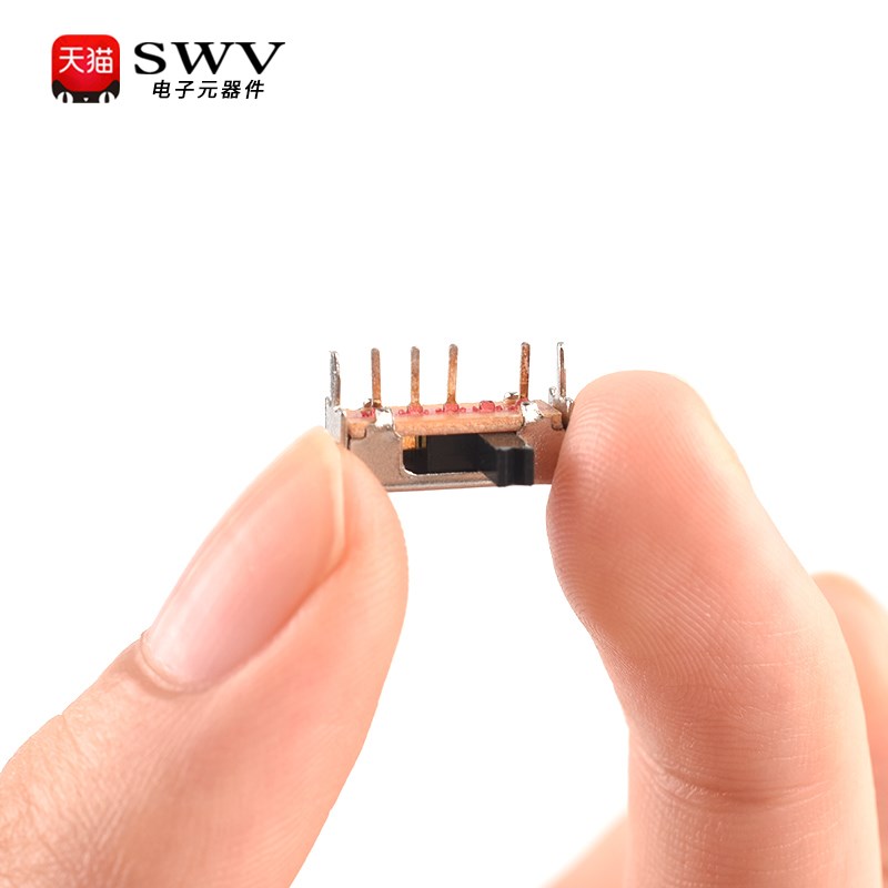 SK13D07V G4拨动开关3档4脚  横柄式拨动开关小型电源开关 30只