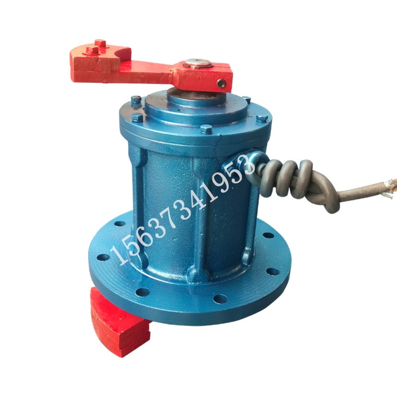 YZUL立式振动电机上中法兰旋振筛研磨机动源380V震动器振动筛电机