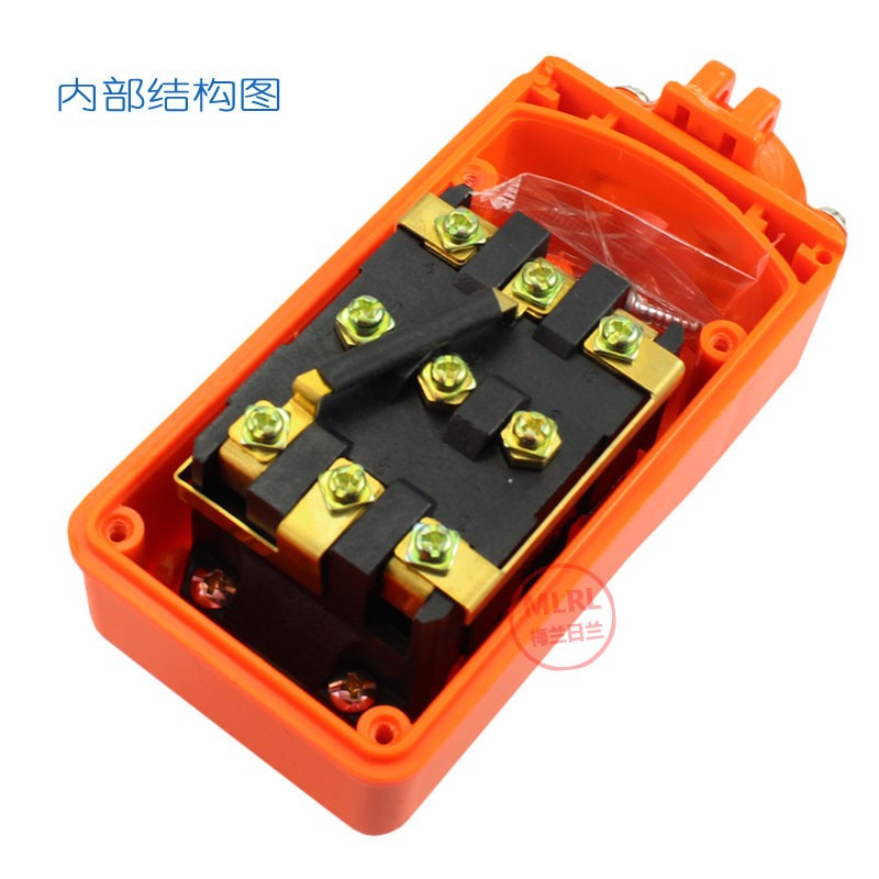 COP-213防雨行车开关 直控型吊机按钮 吊车开关380V上下按钮 银点