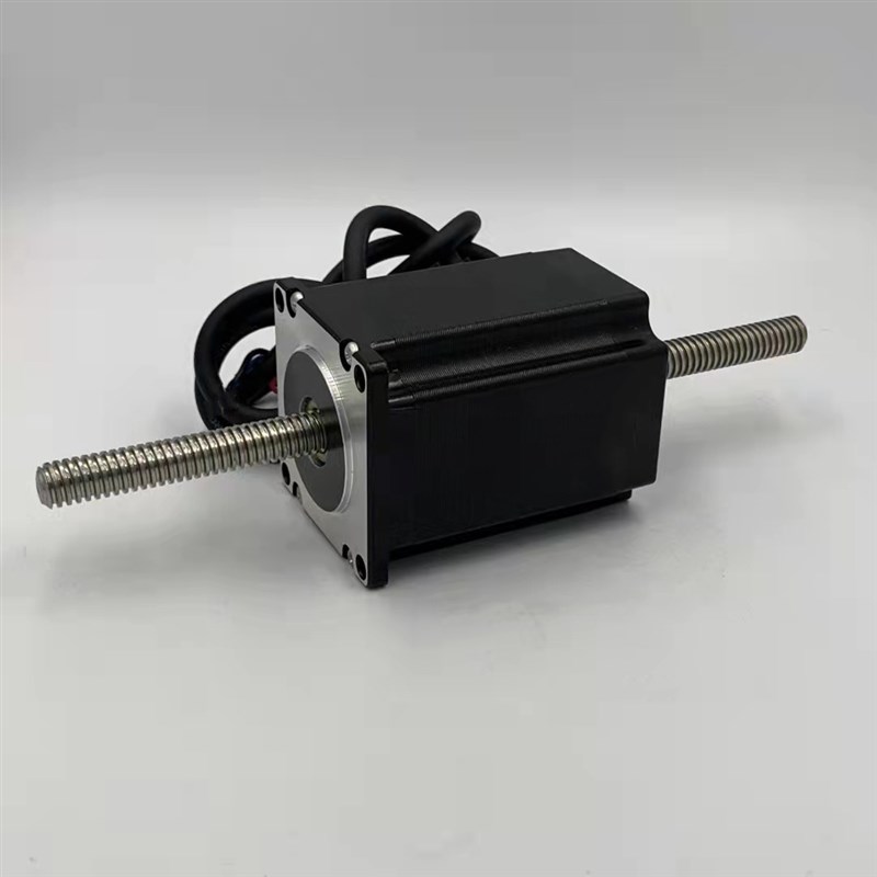 42/57贯通式 贯穿直线丝杆步进电机  直线电M机 T8 T10导程可选