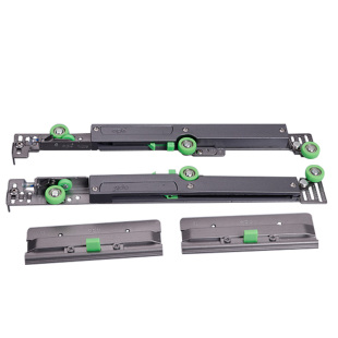 巡洋1号opk衣柜门缓冲器移门阻尼器壁橱柜推拉移动门滑轮防撞定位