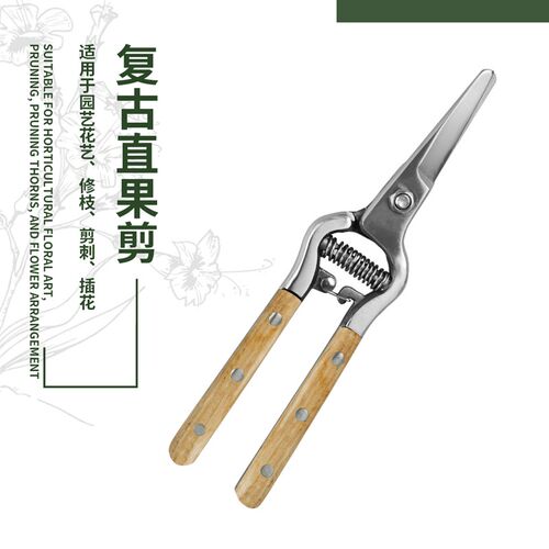 小巧匠园林果树剪花园剪水曲柳园艺修枝剪粗树枝剪叶芽剪绿植剪刀