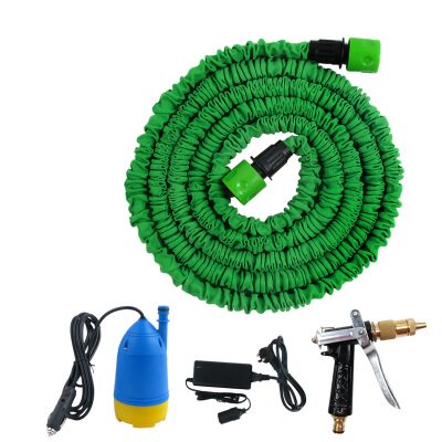 车载家用高压洗车12V 220V电动洗车器微型潜水泵洗车机清洗水枪