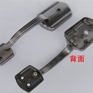 老式防盗门拉手 把手 铝合金锁拉手 自动锁碰碰锁拉手三节拉手