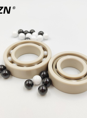 PEEK耐高温塑料轴承6000 6001 6002 6003 6004 6005 6006 6007