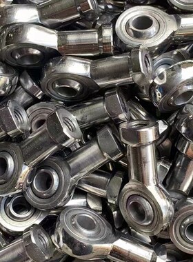 304不锈钢鱼眼杆端关节轴承万向节球头接头内螺纹正牙SI5 10 1520