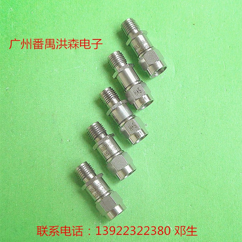 HUBER + SUHNER 6606SMA-50-2 2W 6dB DC-6GHz SMA射频同轴衰减器