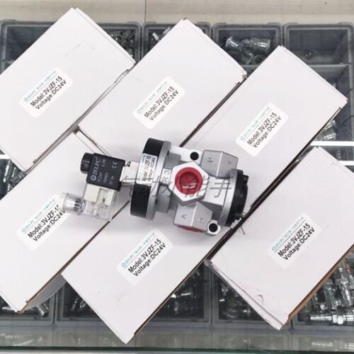 佳尔灵JELPC接纸机真空电磁阀 3VJZF-15-20-25-AS-DC24V-AC220V