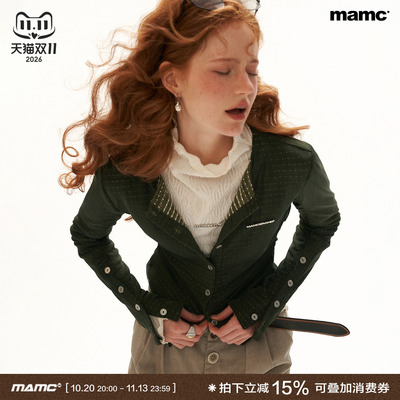 MAMC柔润云感多纽扣针织开衫