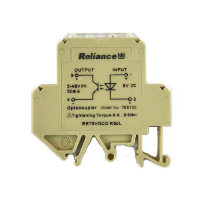 现货Reliance瑞联768105RET5VDCO R50L端子式超薄优质光电耦合器