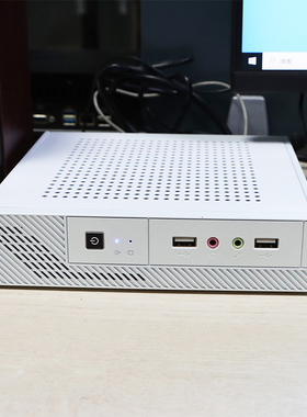 联达新款T45X迷你小机箱台式小型主机箱HTPC背挂ITX机箱电源套装