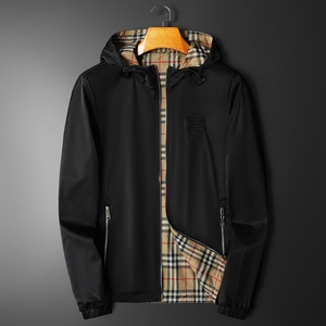 2023年春装新款男士双面穿连帽夹克0865M-5XL