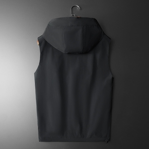 2025春装新款 男士连帽马甲背心   M-5XL 钱塘6026-9013-P145图片