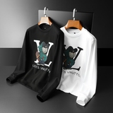 2025秋季新款男士圆领潮流时尚长袖卫衣M-4XL6026-8701-P115，男装卫衣，钱塘6026